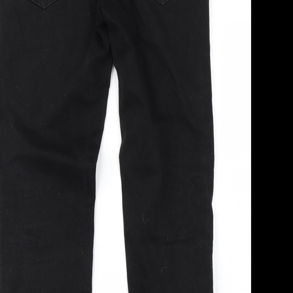 George Mens Black   Straight Jeans Size 34 L29 in