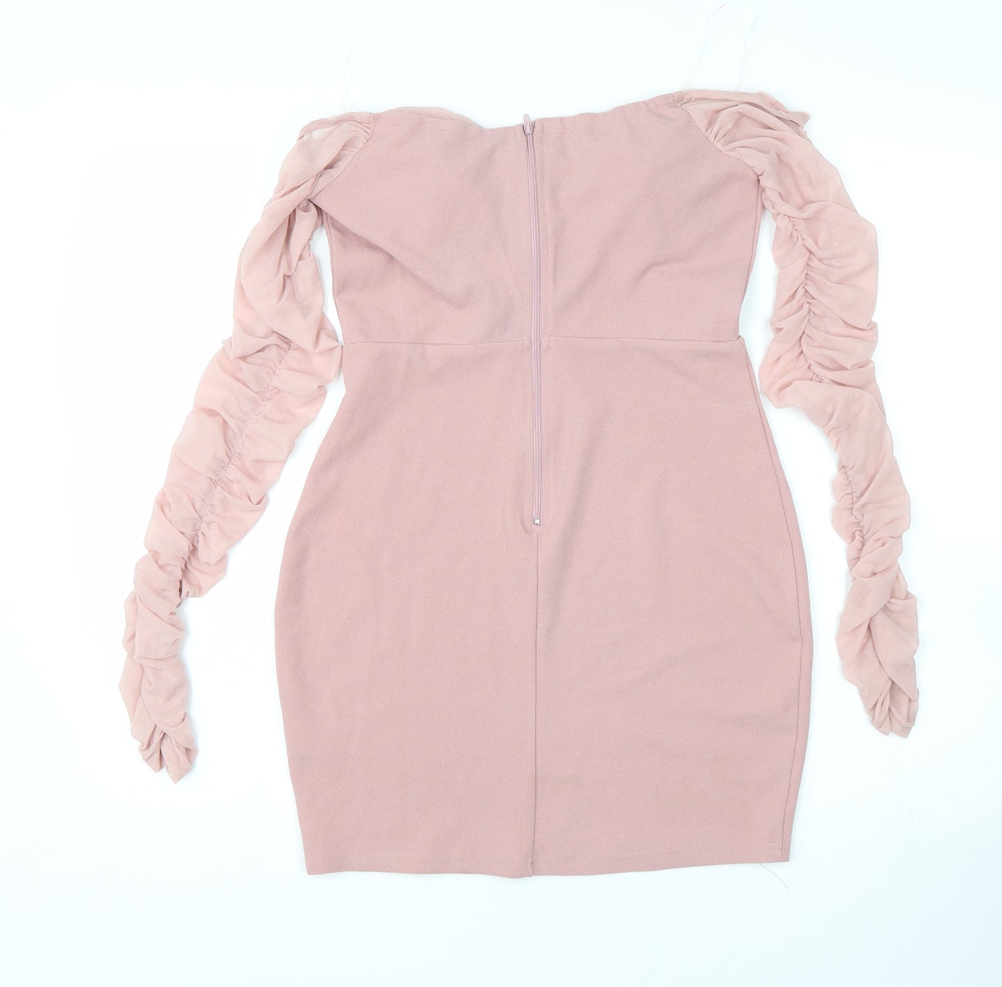 Fashionova Womens Pink   Bodycon  Size M