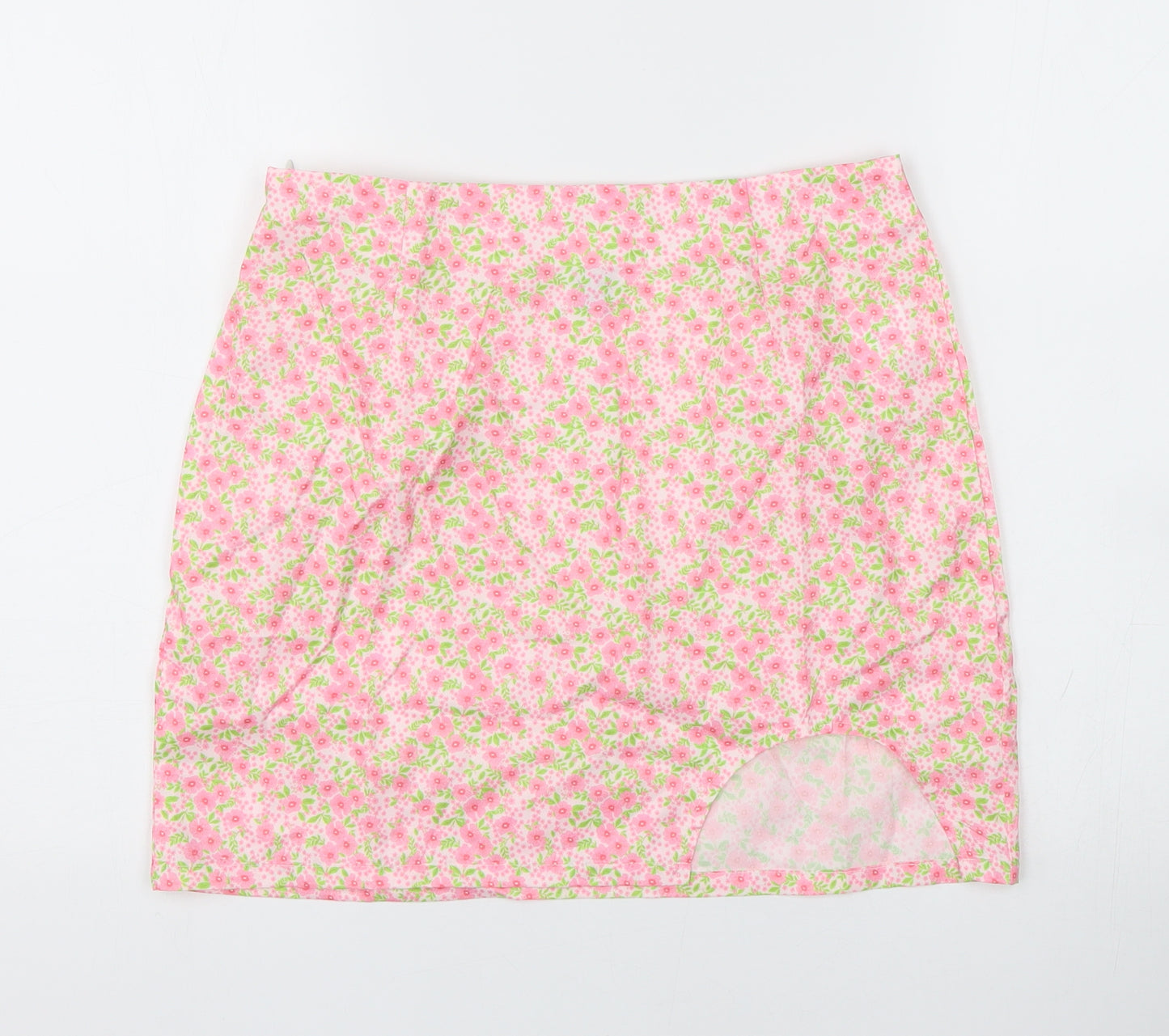 SheIn Womens Multicoloured Floral  Mini Skirt Size M