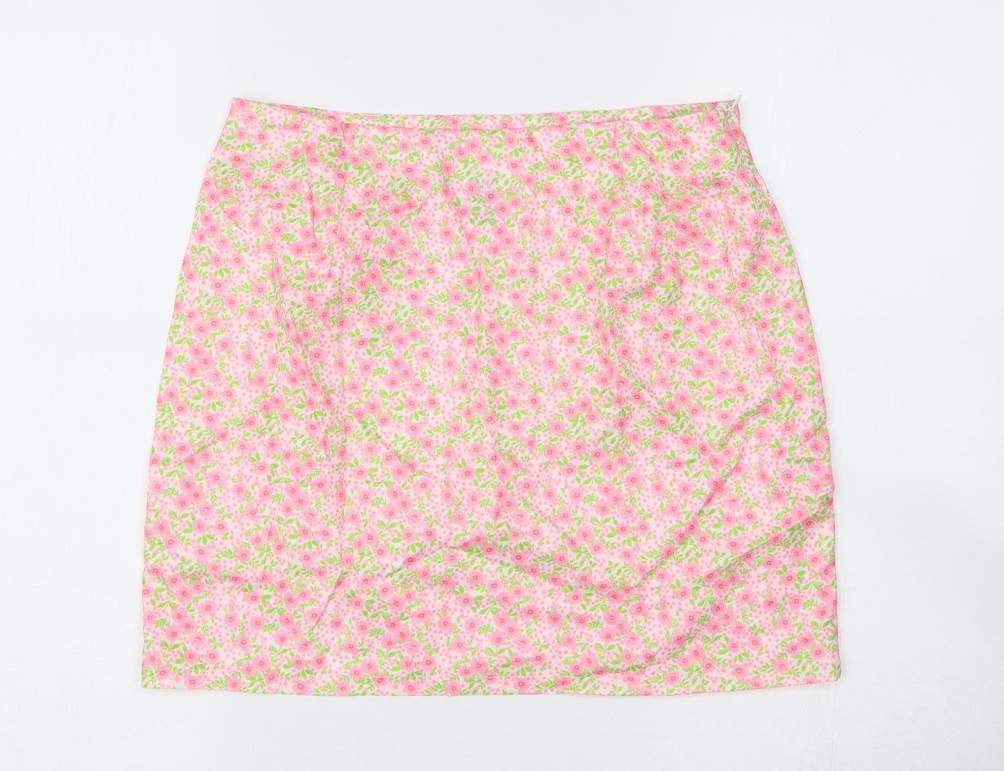 SheIn Womens Multicoloured Floral  Mini Skirt Size M