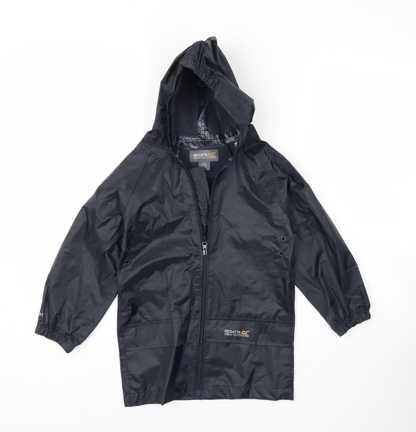 Regatta Boys Blue   Rain Coat Coat Size 3-4 Years