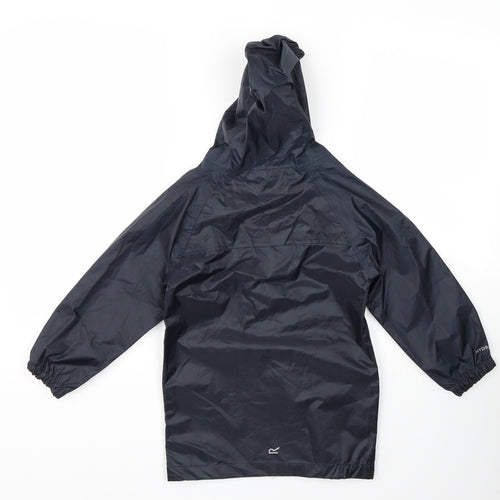 Regatta Boys Blue   Rain Coat Coat Size 3-4 Years