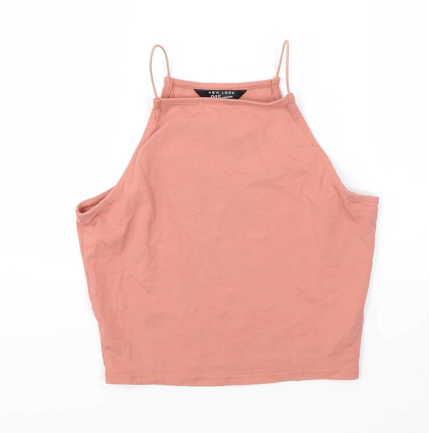 New Look  Girls Pink   Basic Tank Size 12-13 Years