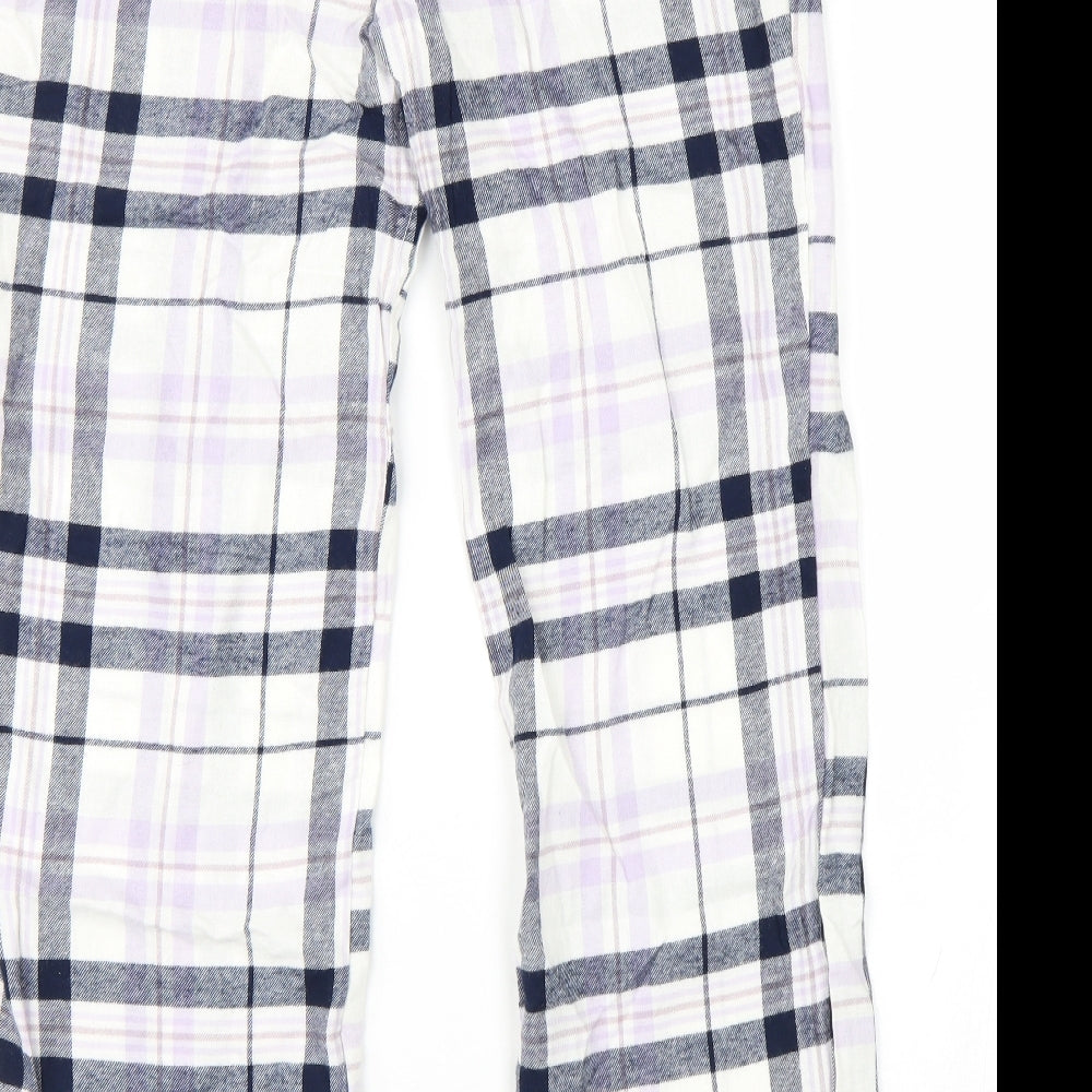 Debenhams Womens Multicoloured Plaid   Pyjama Pants Size 12