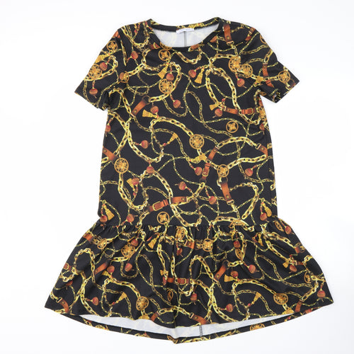 Zara Womens Multicoloured   A-Line  Size S