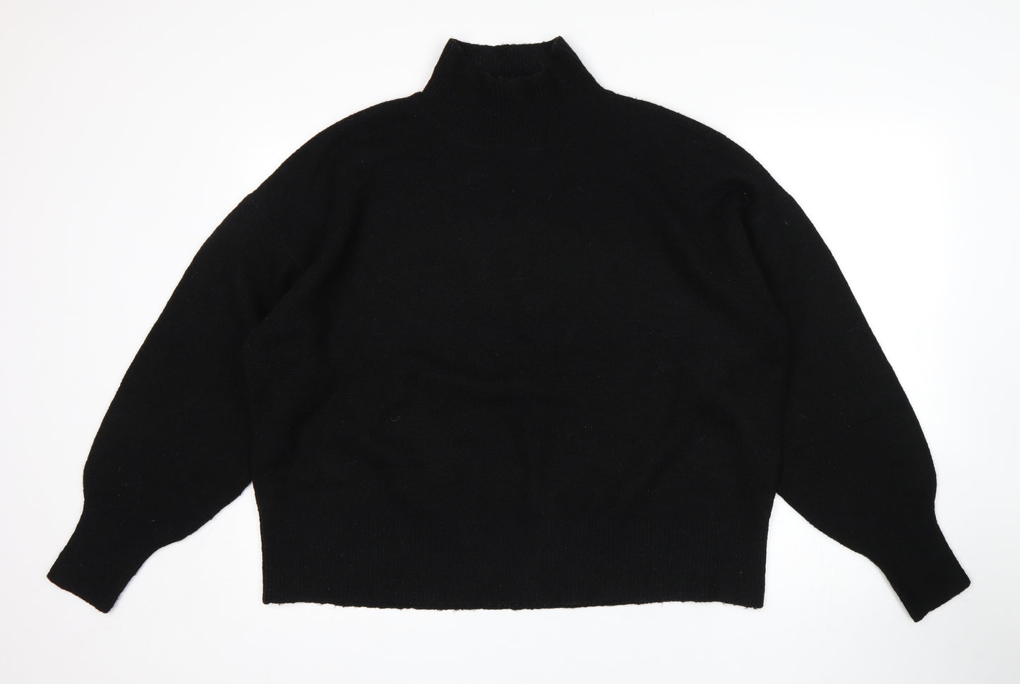 H&M Womens Black   Pullover Jumper Size M