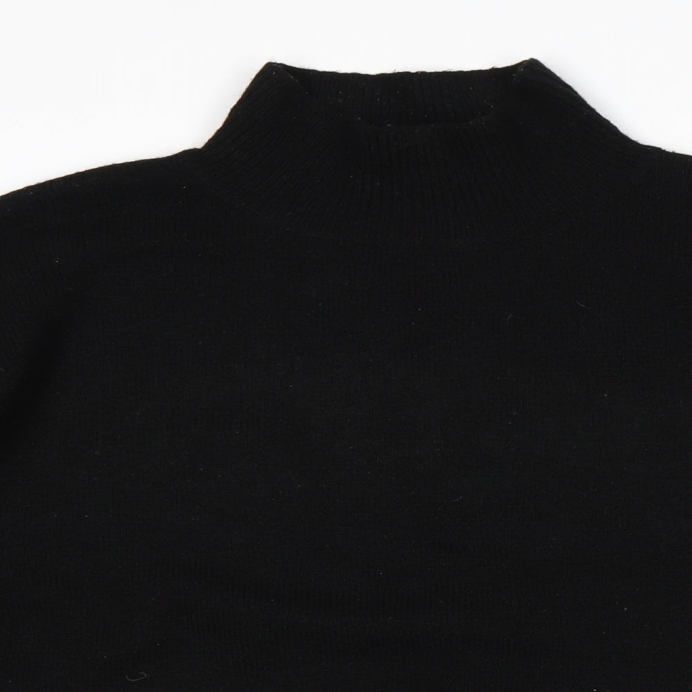 H&M Womens Black   Pullover Jumper Size M