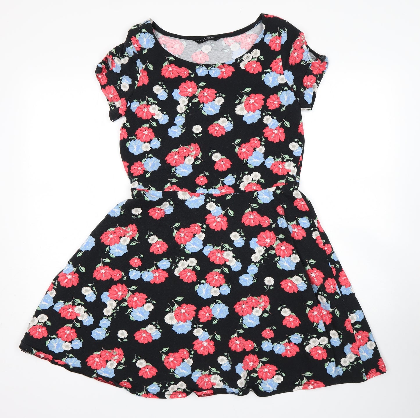 Dorothy Perkins Womens Multicoloured Floral  Fit & Flare  Size 14