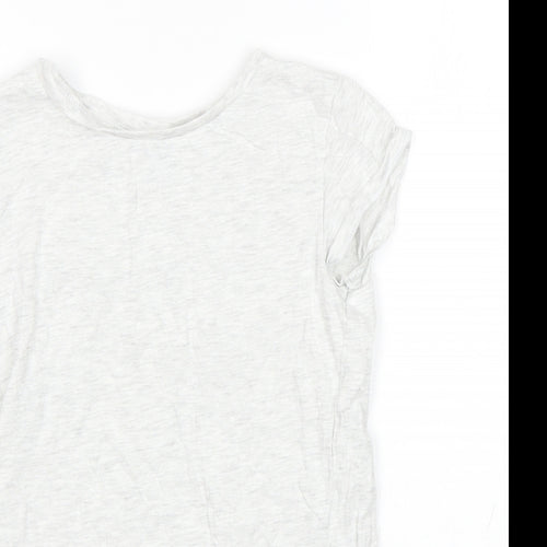 H&M Girls Grey   Basic T-Shirt Size 9-10 Years