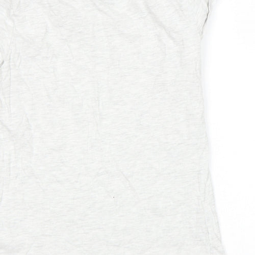 H&M Girls Grey   Basic T-Shirt Size 9-10 Years