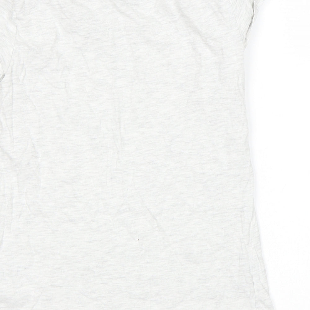 H&M Girls Grey   Basic T-Shirt Size 9-10 Years