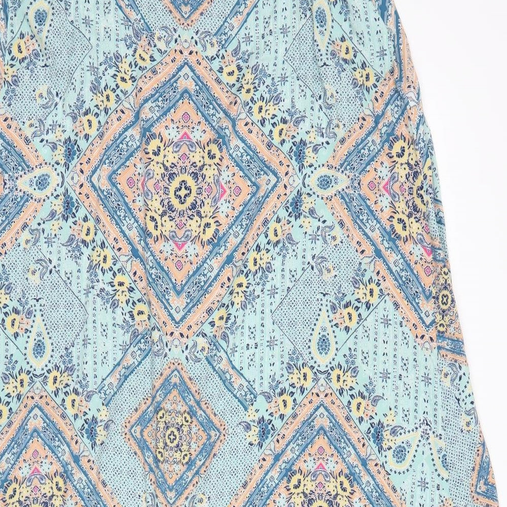 George Womens Multicoloured Geometric  Tank Dress  Size 14