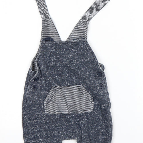 George Boys Grey   Dungaree One-Piece Size 3-6 Months