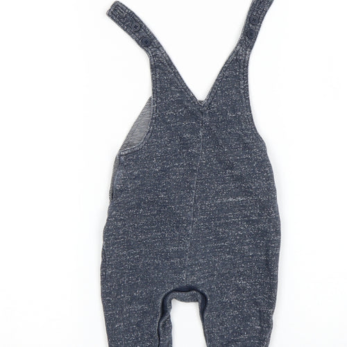 George Boys Grey   Dungaree One-Piece Size 3-6 Months