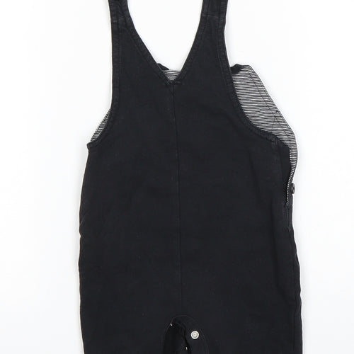 George Boys Black   Dungaree One-Piece Size 3-6 Months