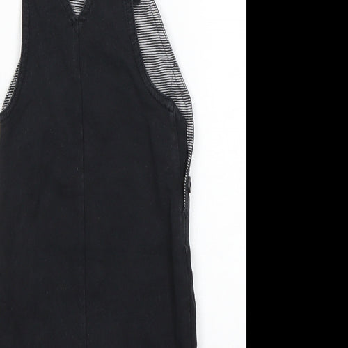 George Boys Black   Dungaree One-Piece Size 3-6 Months