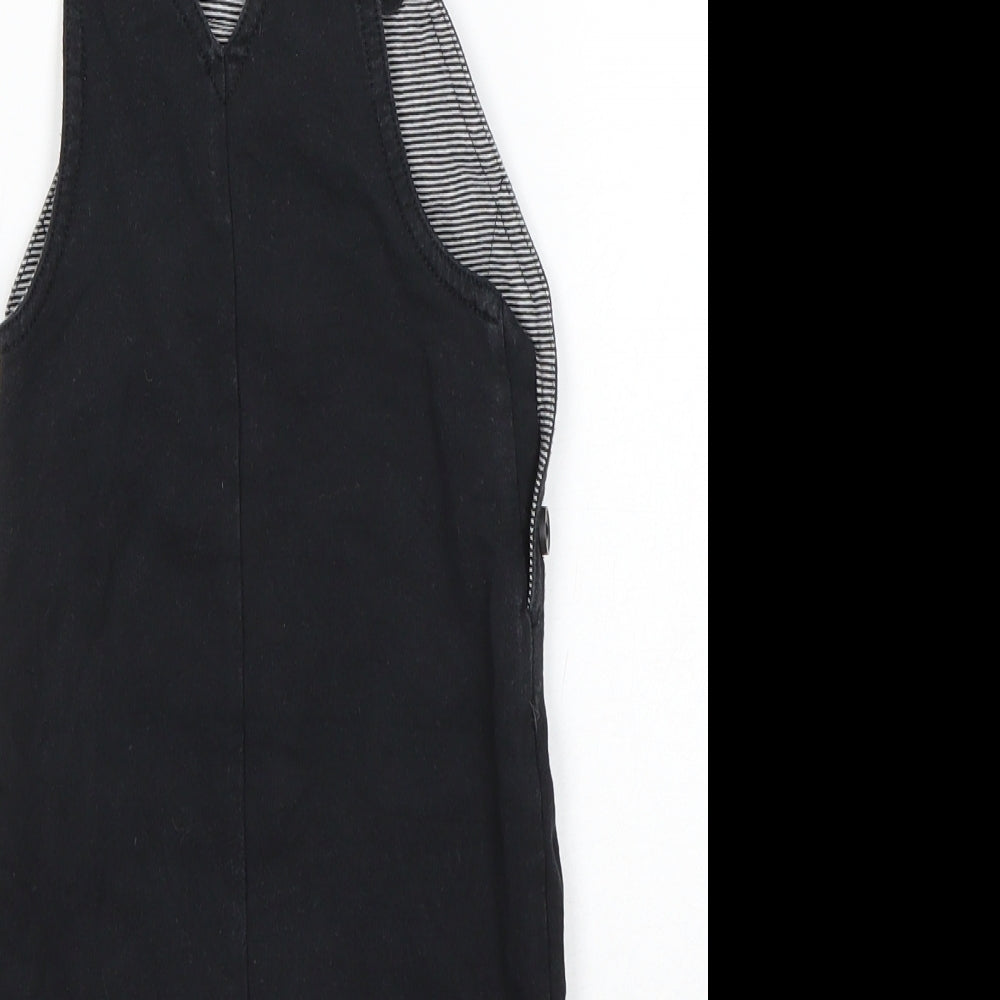 George Boys Black   Dungaree One-Piece Size 3-6 Months