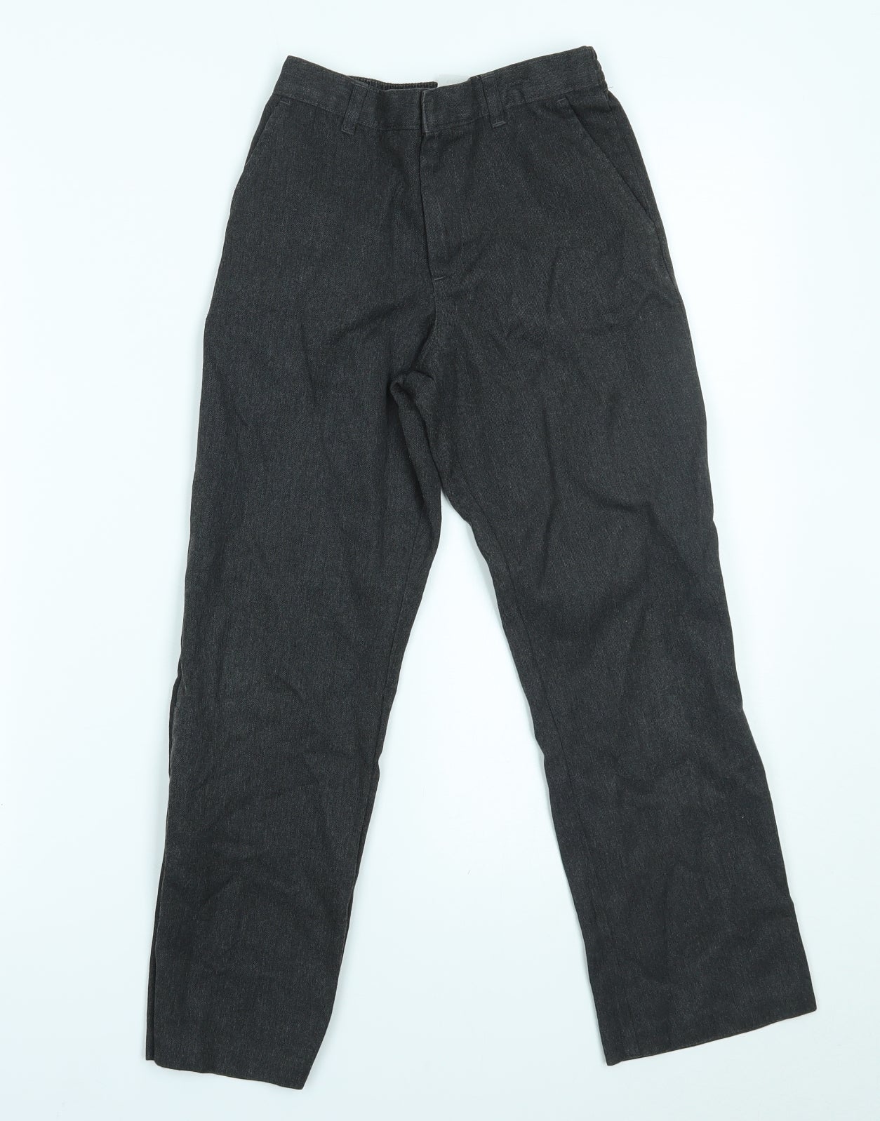 George Boys Grey   Chino Trousers Size 7-8 Years