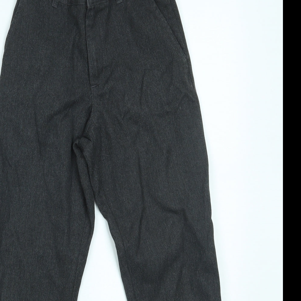 George Boys Grey   Chino Trousers Size 7-8 Years