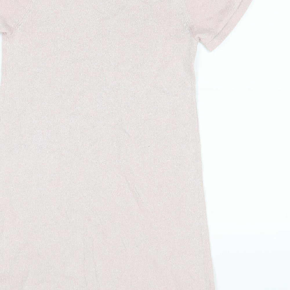 H&M Girls Pink   Jumper Dress  Size 6-7 Years