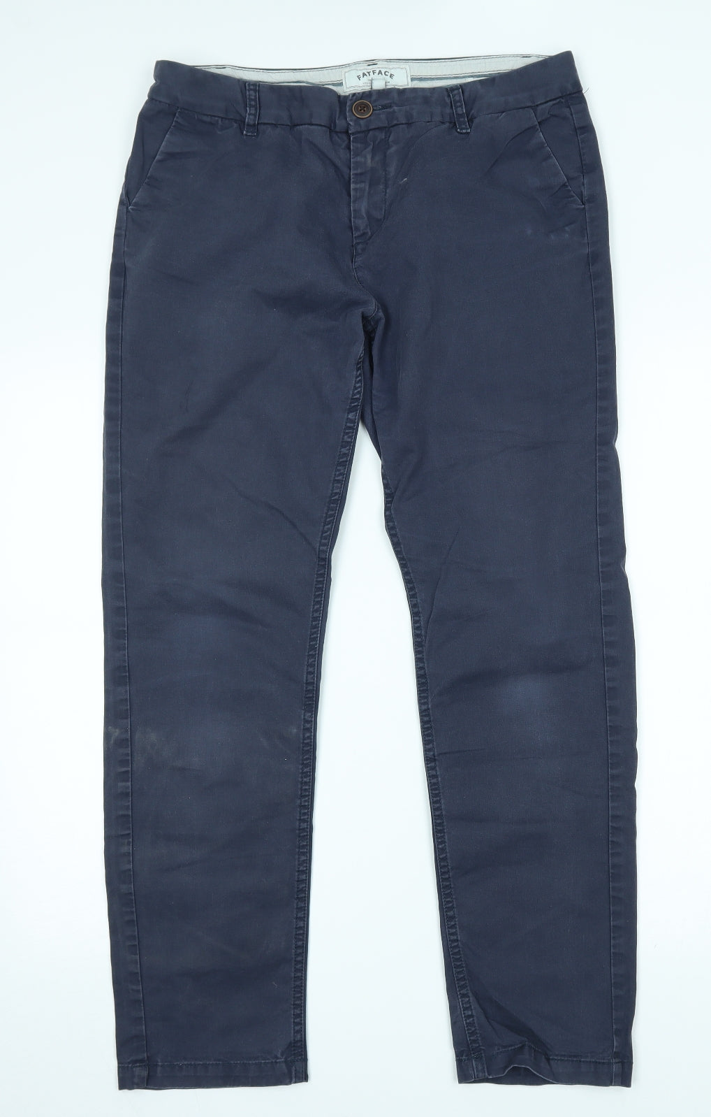 fatface Womens Blue   Chino Trousers Size 12 L27 in