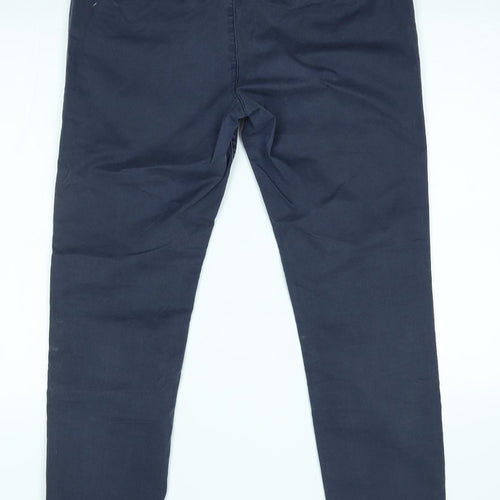 fatface Womens Blue   Chino Trousers Size 12 L27 in