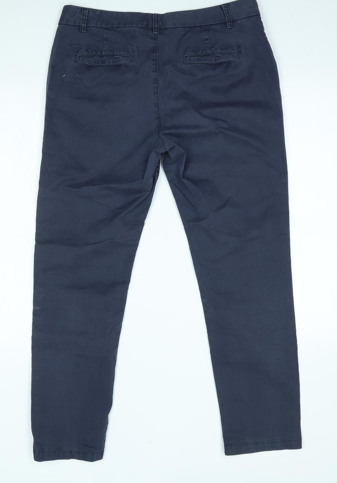 fatface Womens Blue   Chino Trousers Size 12 L27 in