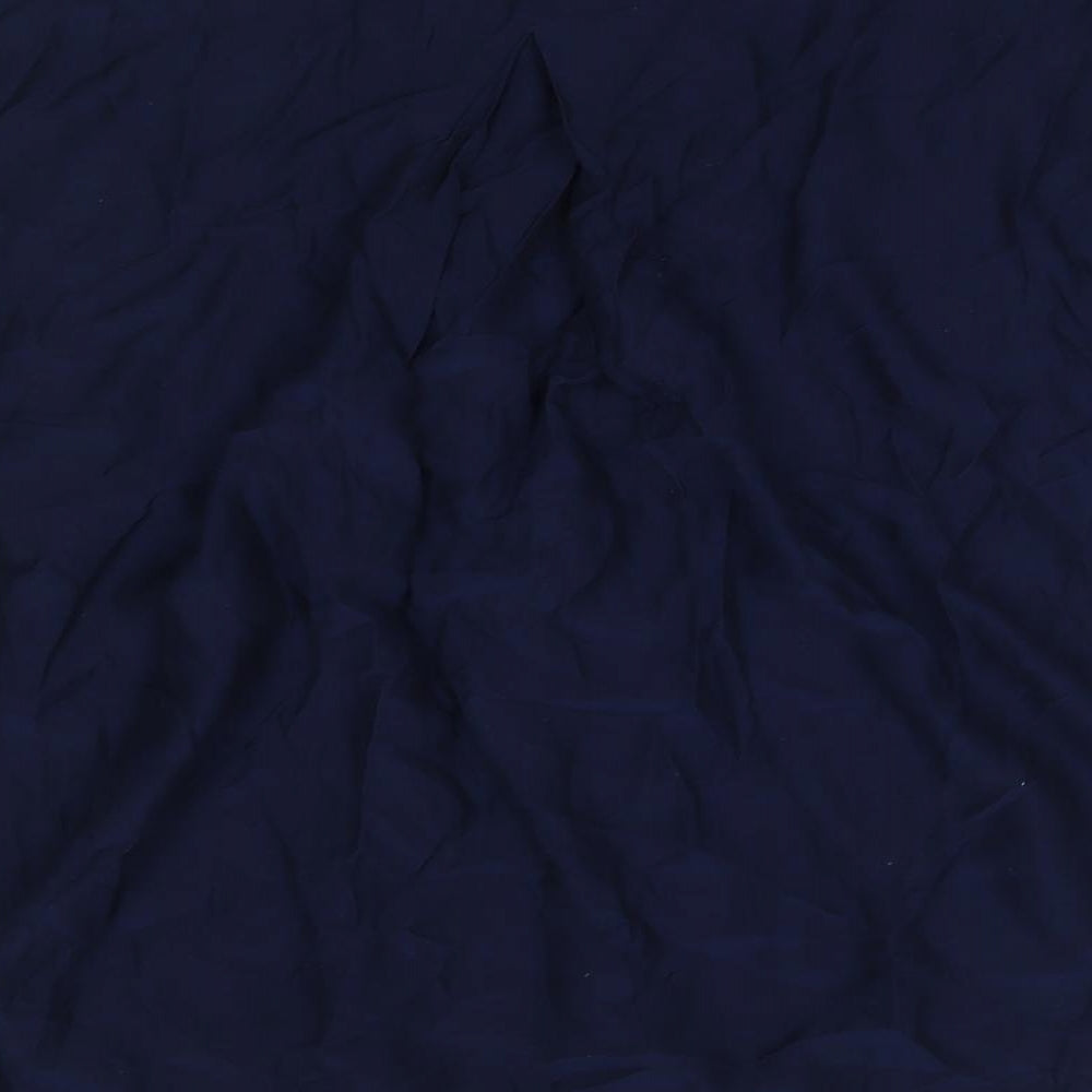 HUMANOID Womens Blue   Basic Blouse Size S