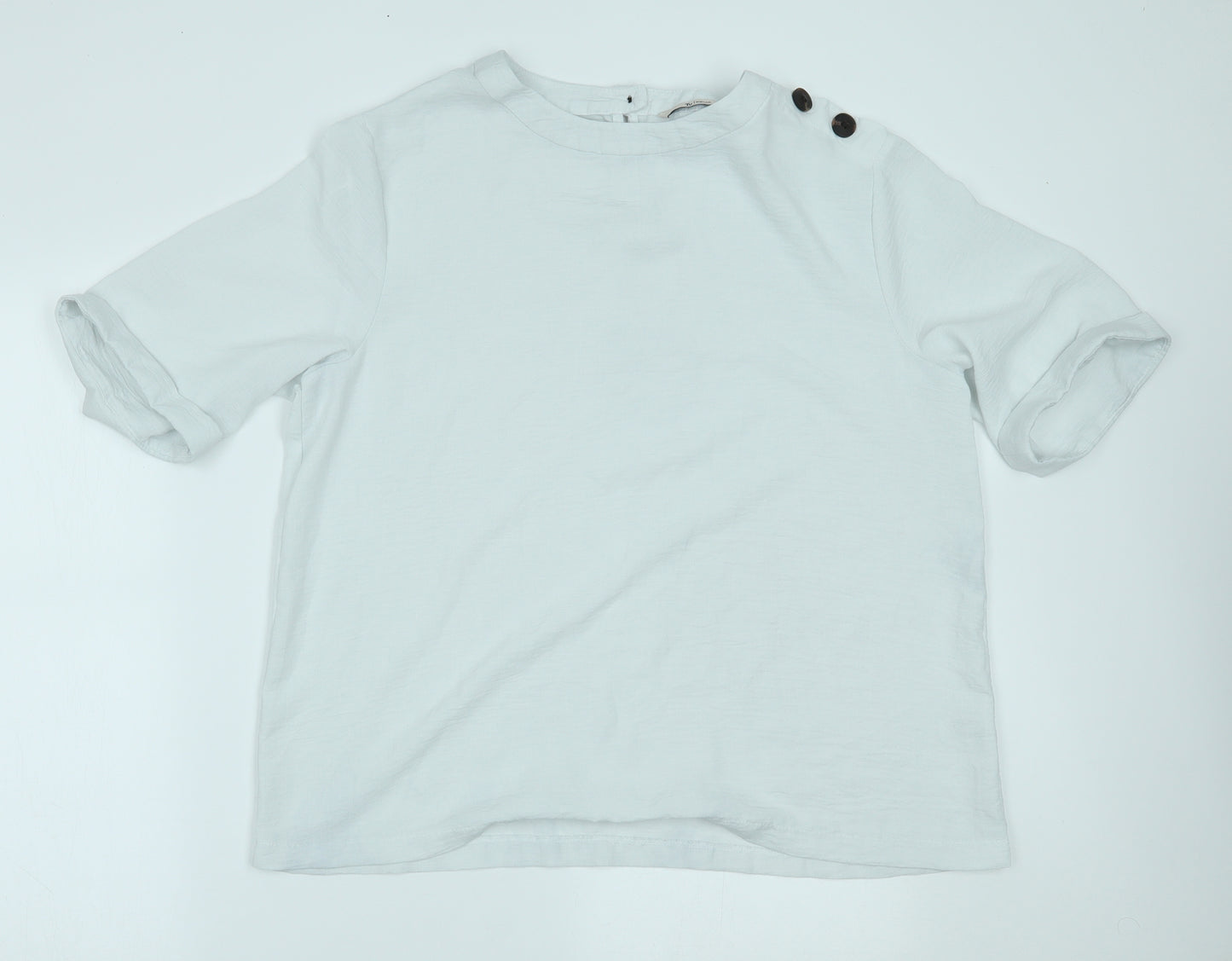 TU Womens White   Basic Blouse Size 16