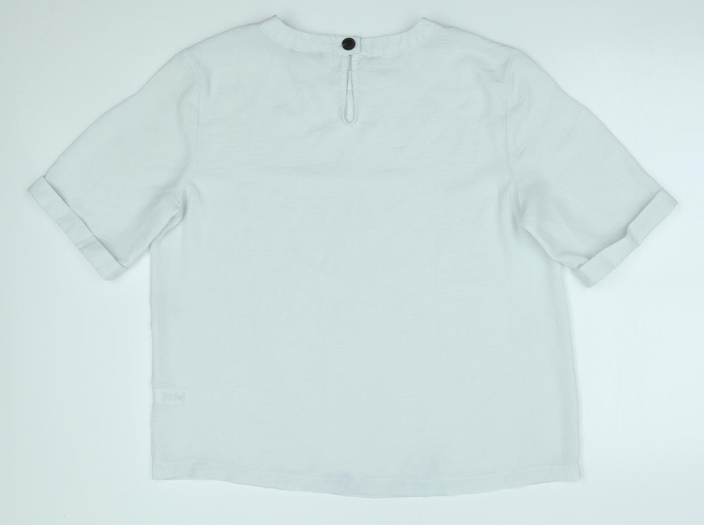 TU Womens White   Basic Blouse Size 16