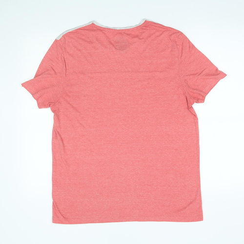 burton menswear Mens Pink    T-Shirt Size L