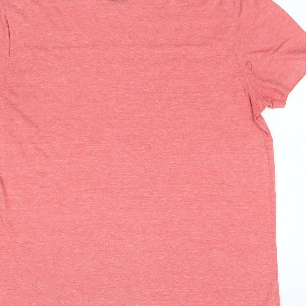 burton menswear Mens Pink    T-Shirt Size L