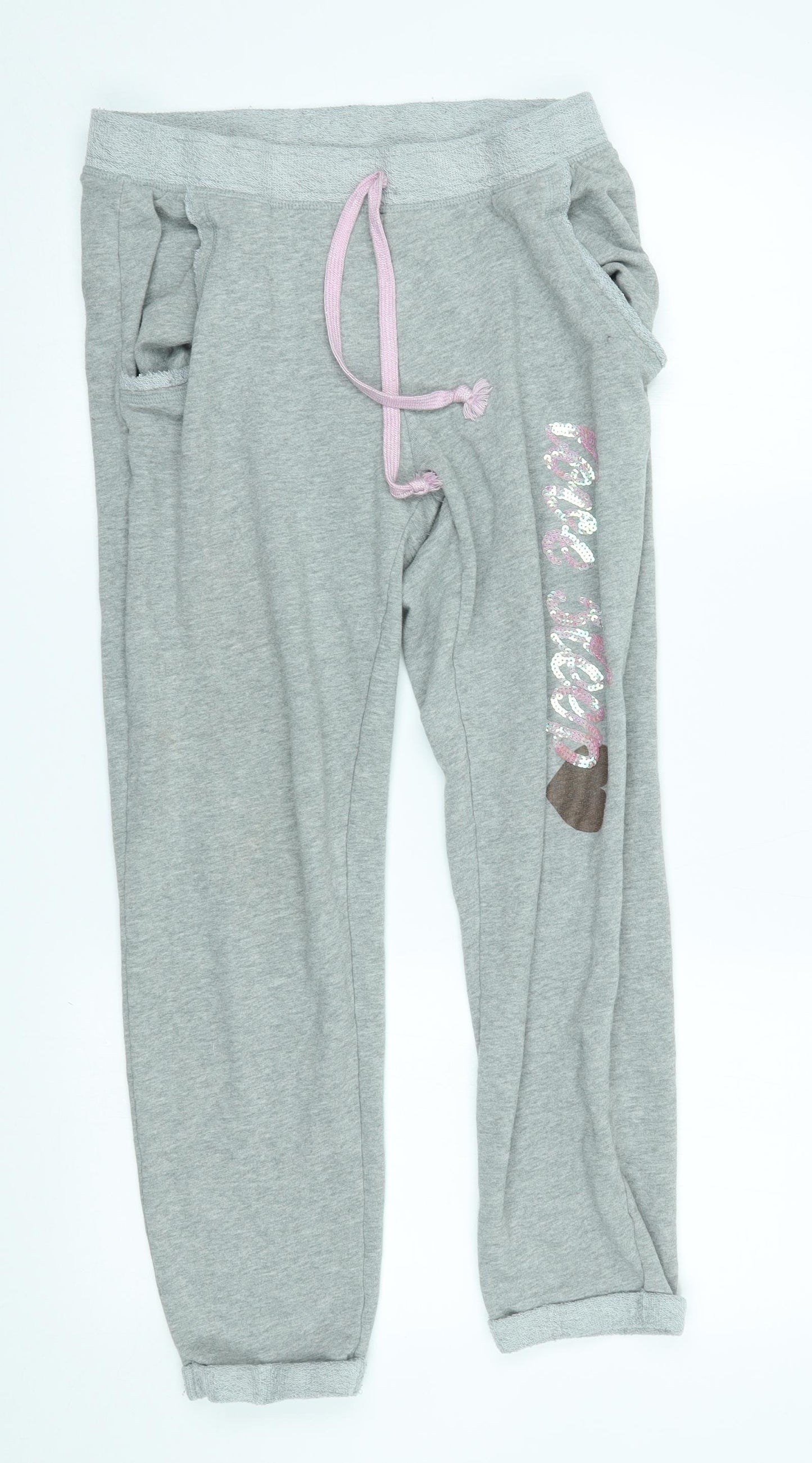 George Womens Grey   Jogger Trousers Size 12 L26 in