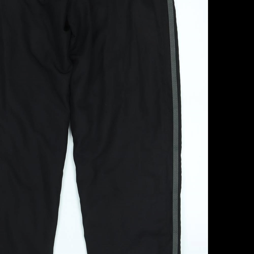 Lonsdale Womens Black   Sweatpants Trousers Size S L28 in