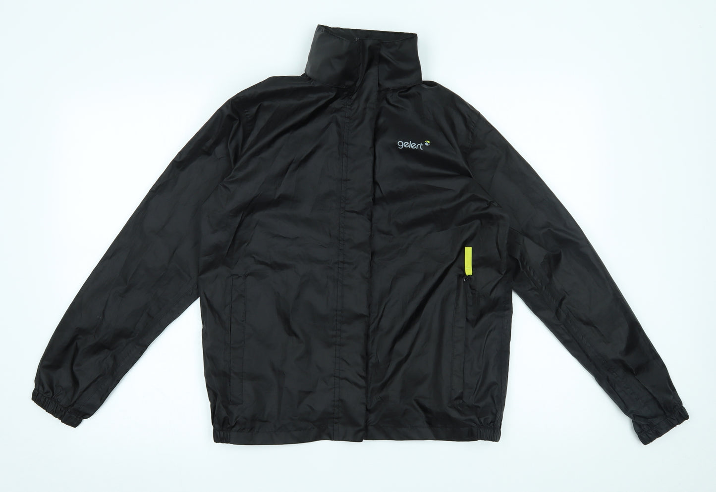 Gelert Boys Black   Rain Coat Coat Size 13 Years