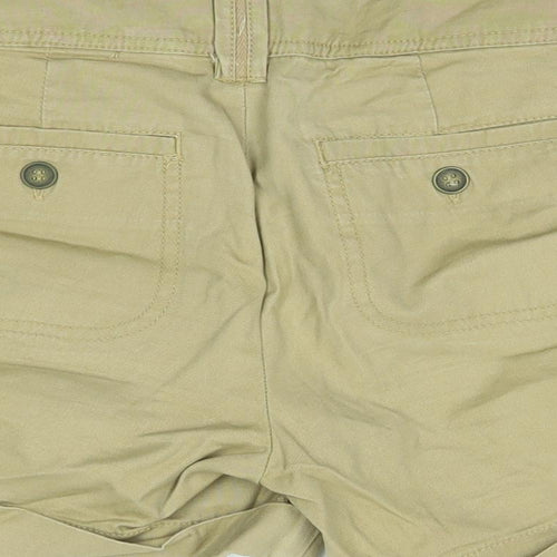 denim co Womens Beige   Bermuda Shorts Size 8