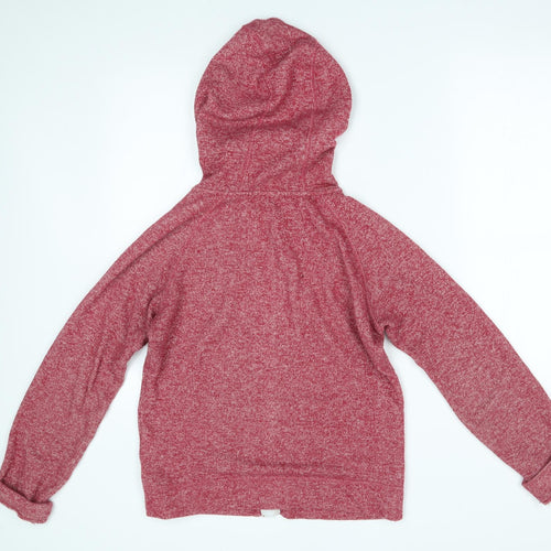 Brave Soul Womens Red   Full Zip Hoodie Size S