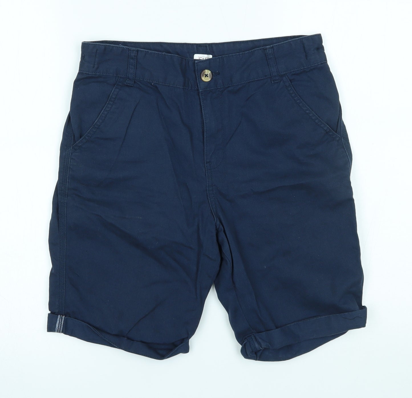 F&F Boys Blue   Chino Shorts Size 12-13 Years