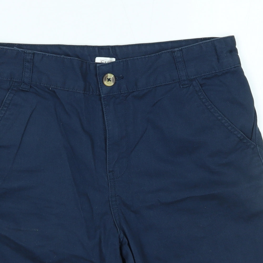 F&F Boys Blue   Chino Shorts Size 12-13 Years