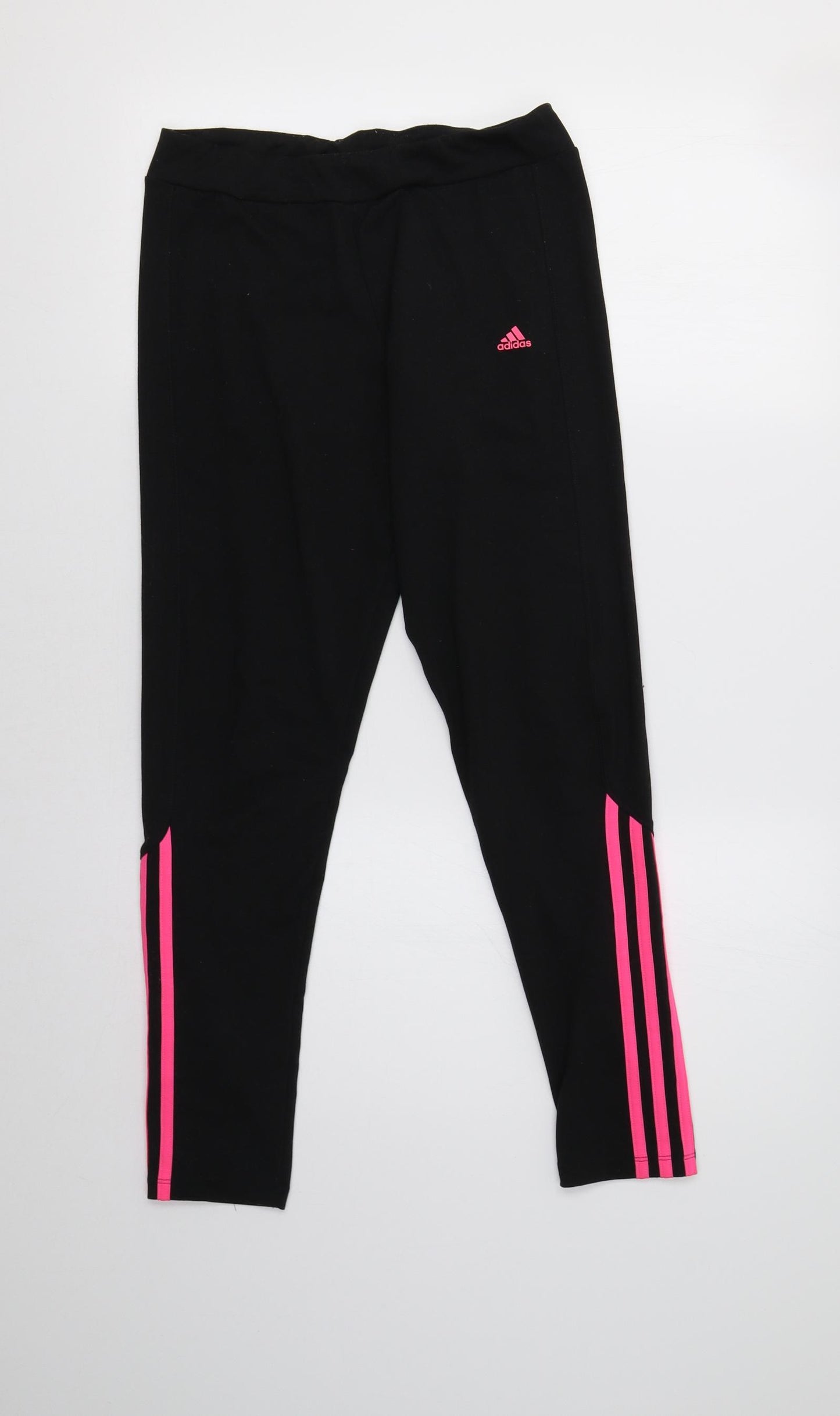 adidas Womens Black   Harem Leggings Size 8 L28 in