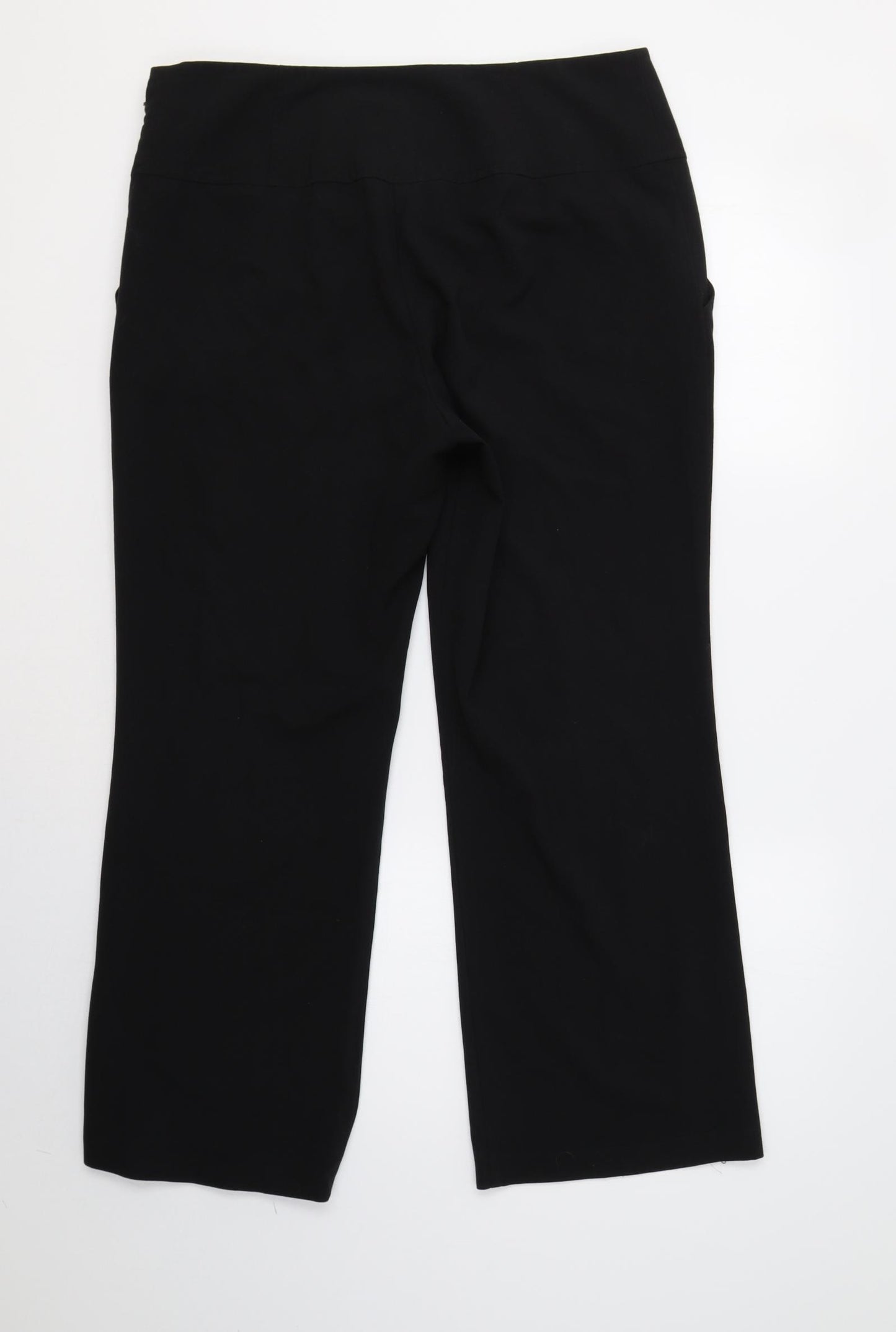 Dorothy Perkins Womens Black   Dress Pants Trousers Size 16 L28 in