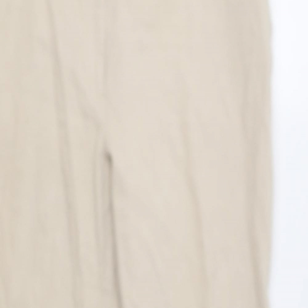 Ulla Popken Womens Beige   Trousers  Size 22 L30 in