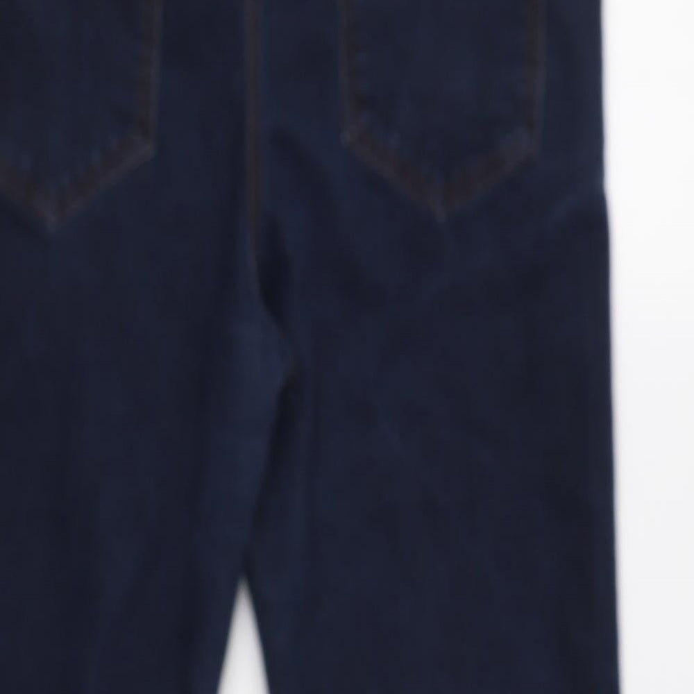 M&Co Womens Blue   Straight Jeans Size 16 L25 in