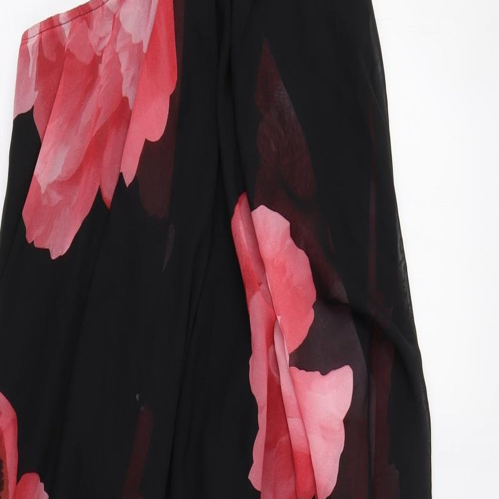 SheIn Womens Red Floral  Maxi  Size 10
