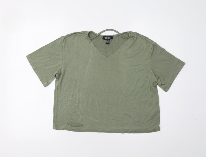New Look Girls Green   Basic Blouse Size 14 Years