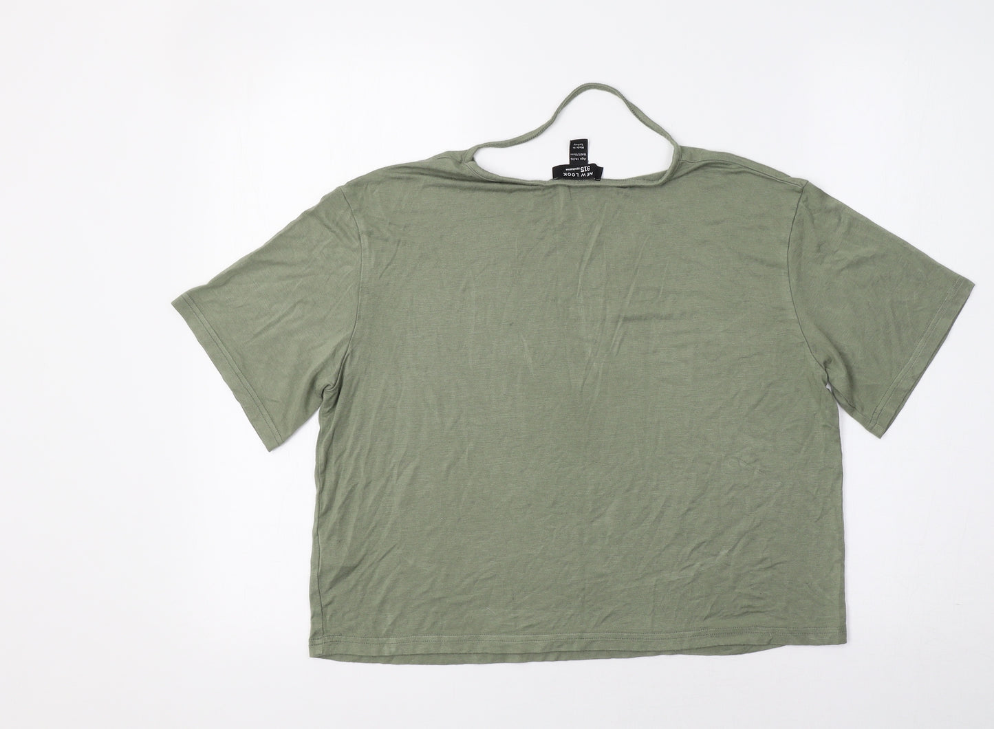 New Look Girls Green   Basic Blouse Size 14 Years