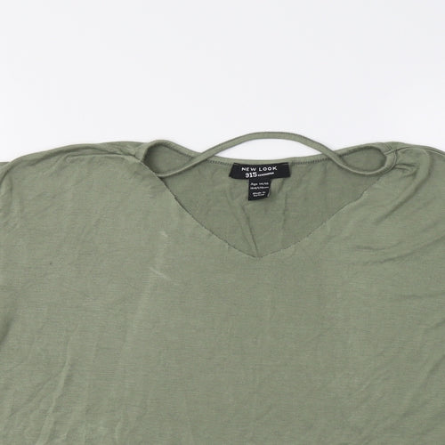 New Look Girls Green   Basic Blouse Size 14 Years