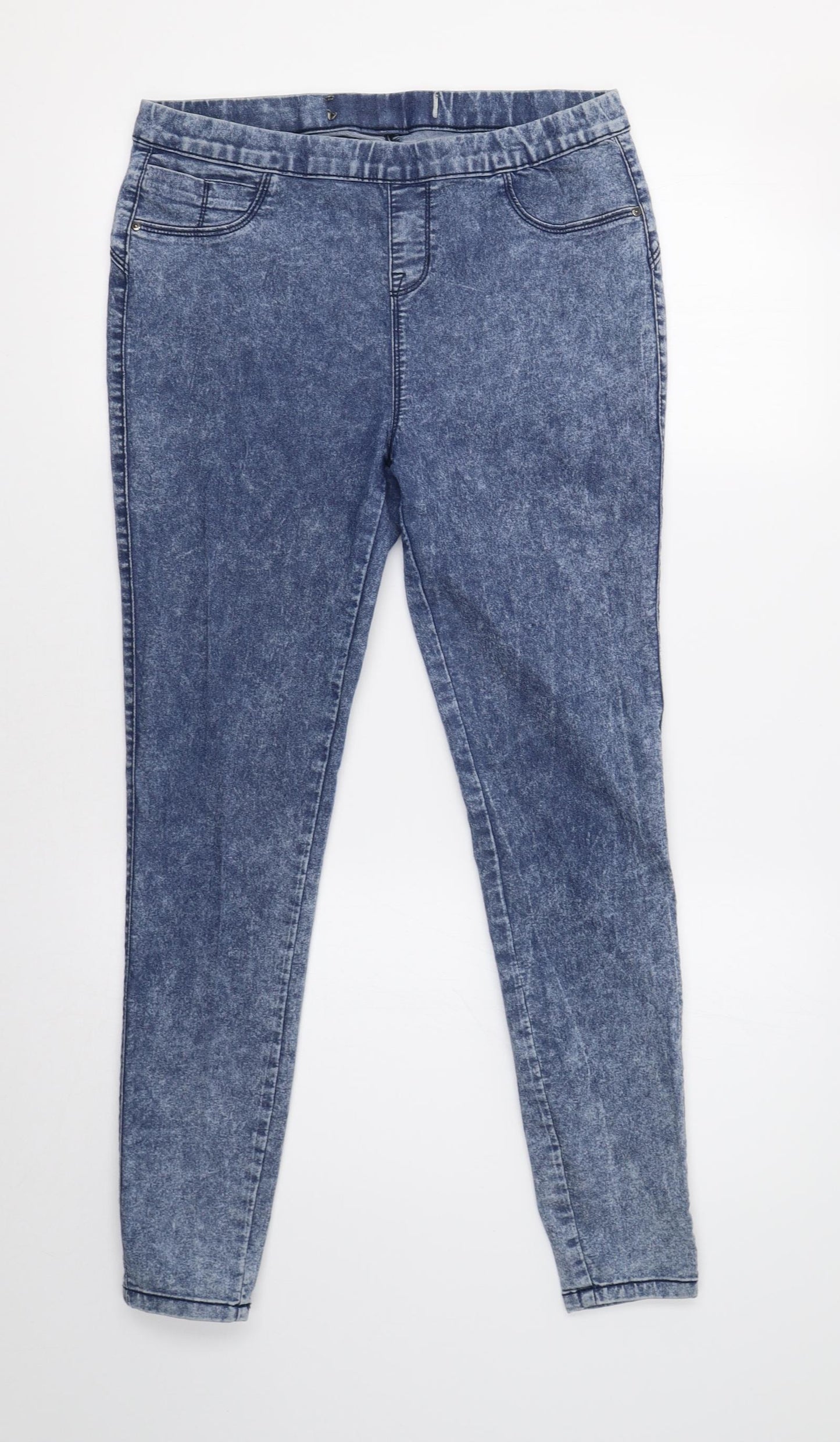 Primark Womens Blue   Mom Jeans Size 14 L29 in