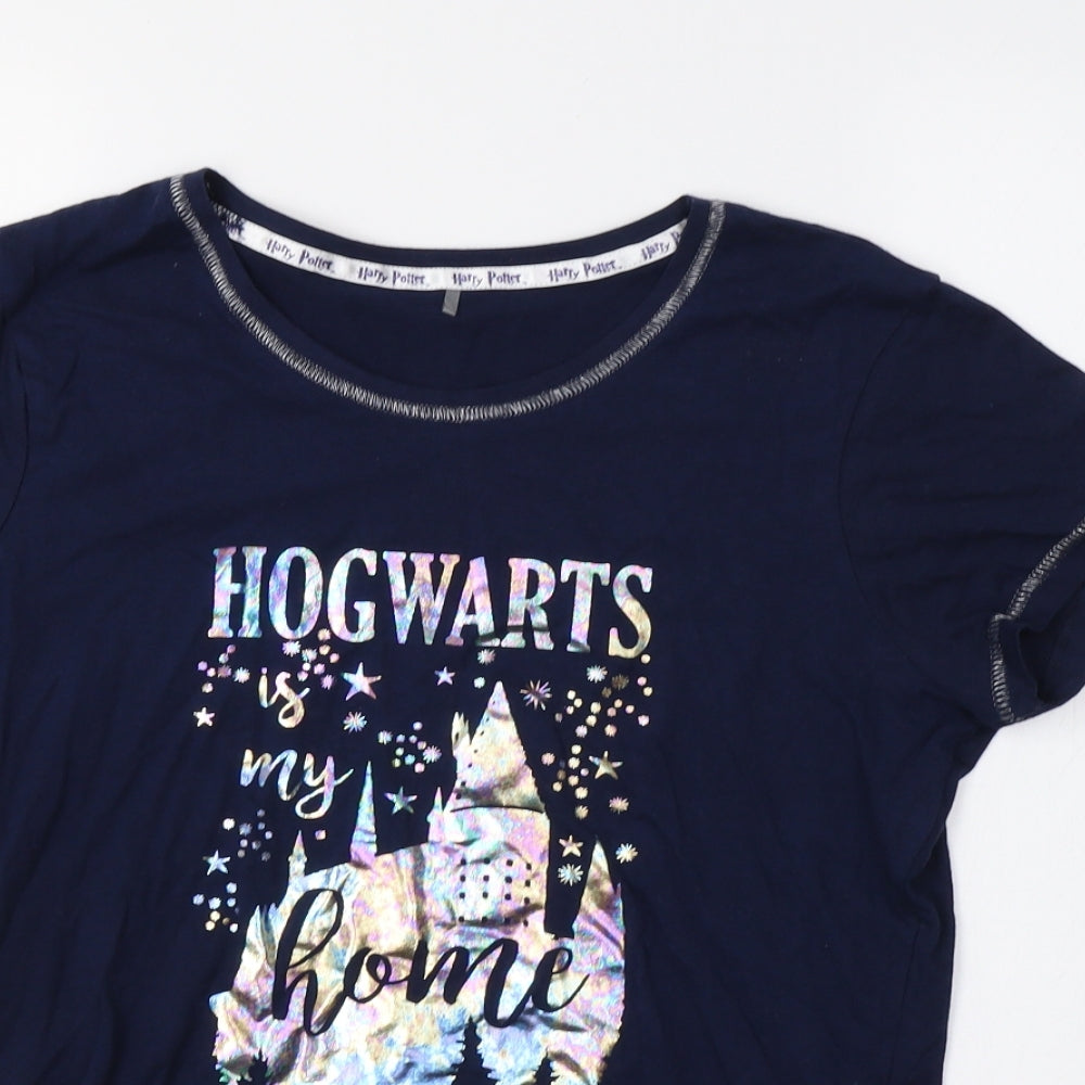 George Womens Blue   Basic T-Shirt Size 8  - Harry Potter
