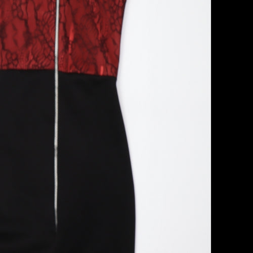 Dolly Diva Womens Black   Bodycon  Size 10